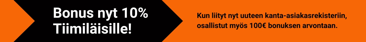 Tiimikamppis banneri